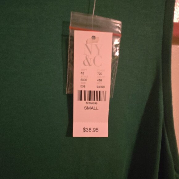 Women's New NY&C Green Dress size S - Picture 2 of 3